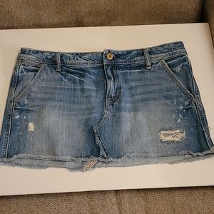 American Eagle Denim Mini Skirt
